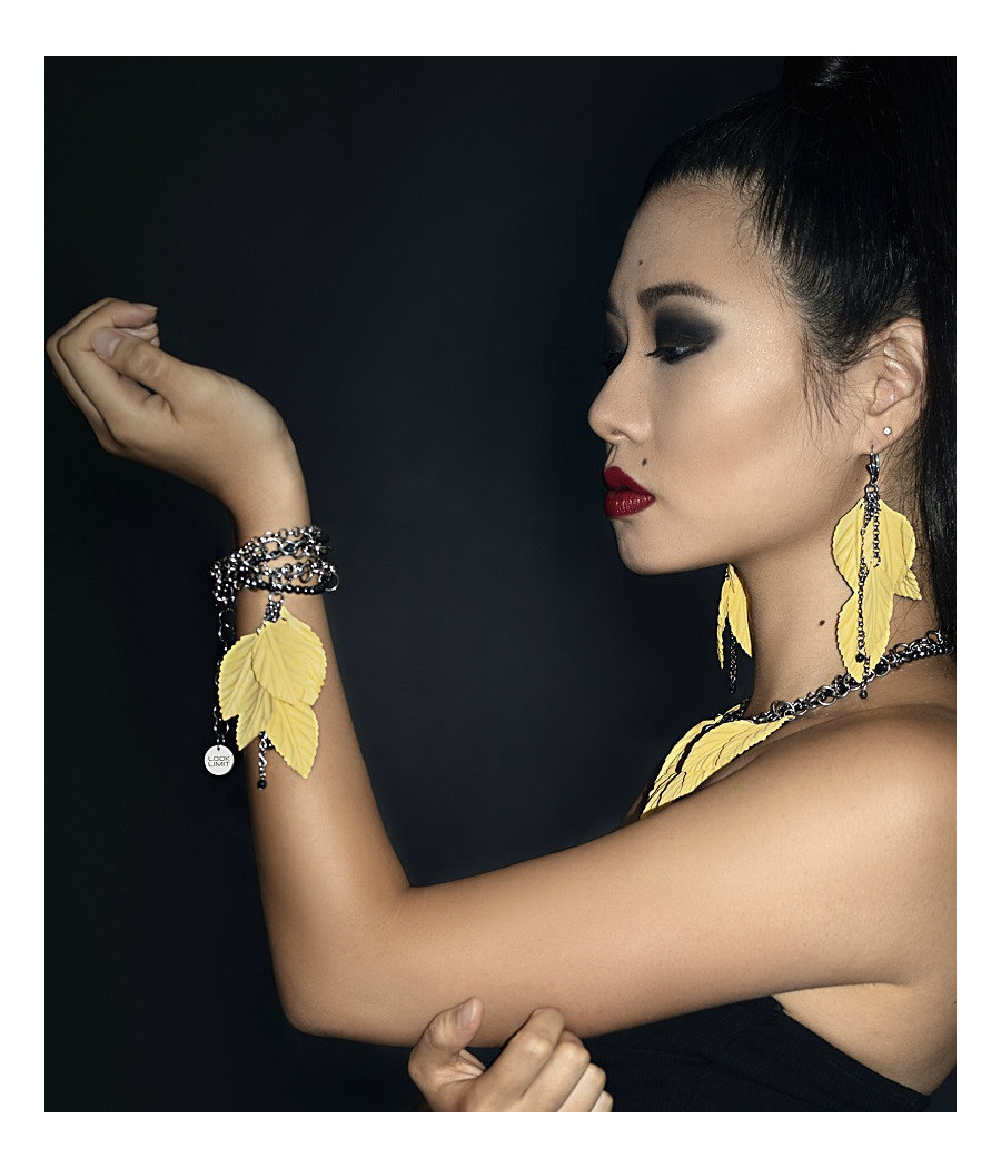 GINGKO (BRACELET-CHOKER)