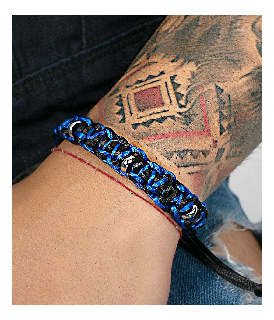 DYLAN BLUE-BLACK (PULSERA)