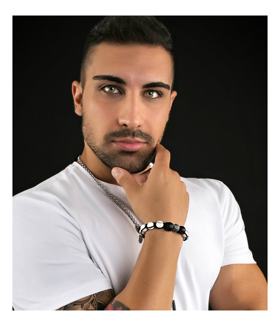 WHITE EMPIRE (PULSERA SHAMBALLA)