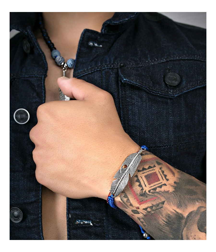 BLUE TARKINE (PULSERA SHAMBALLA)