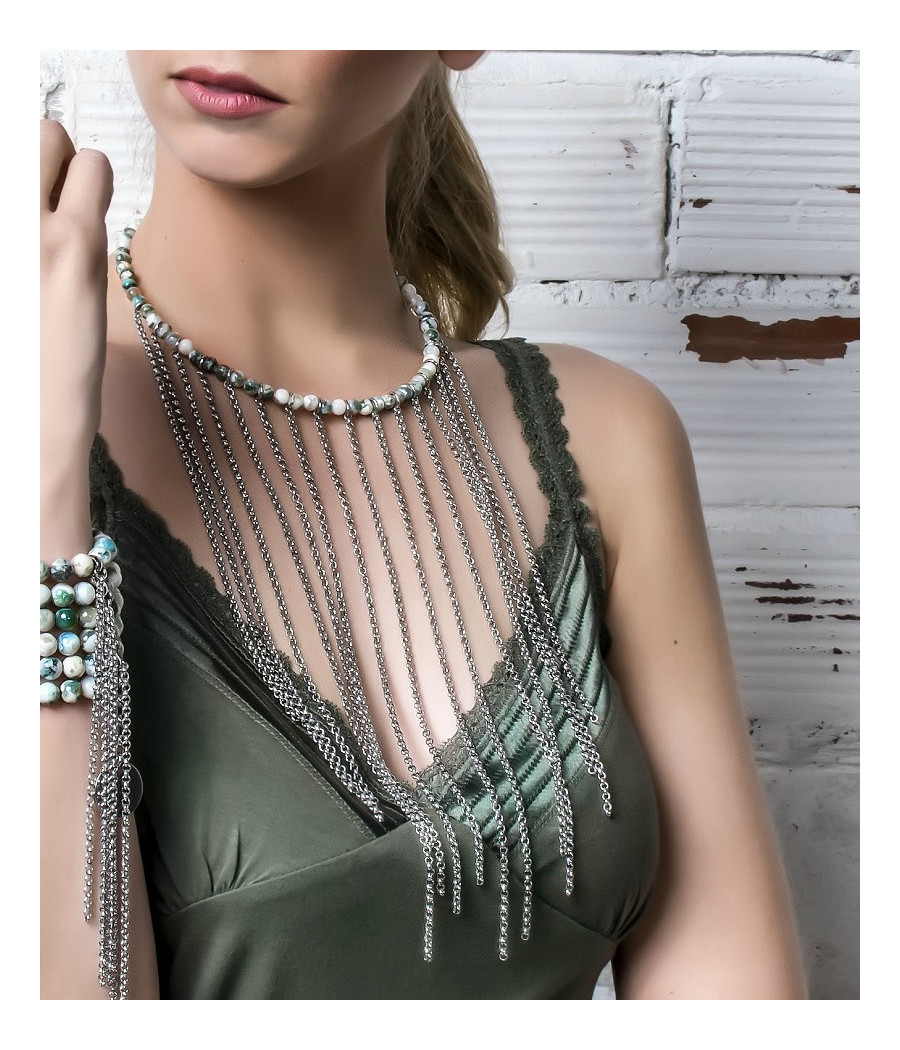 DAIRA GREEN (Necklace)