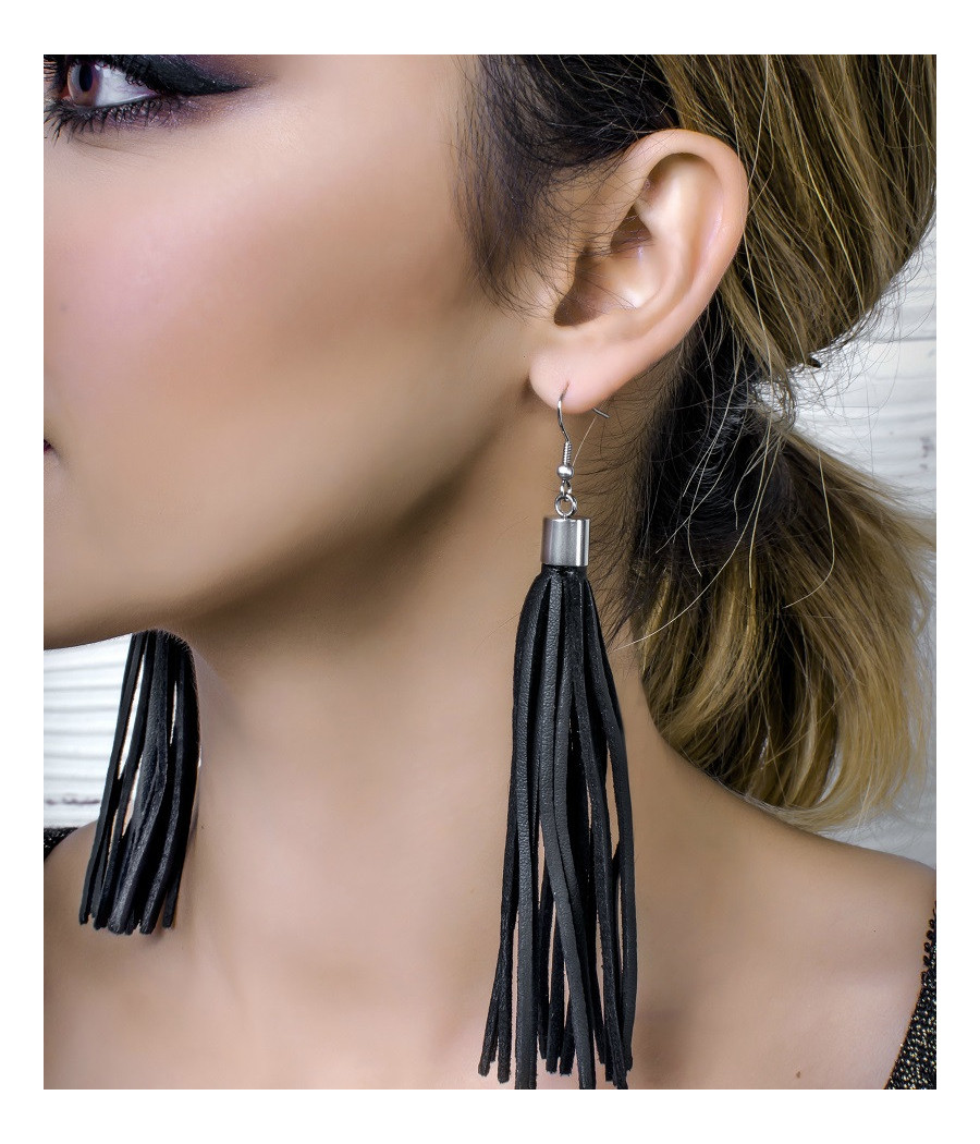 SHARON-BLACK (Earrings)