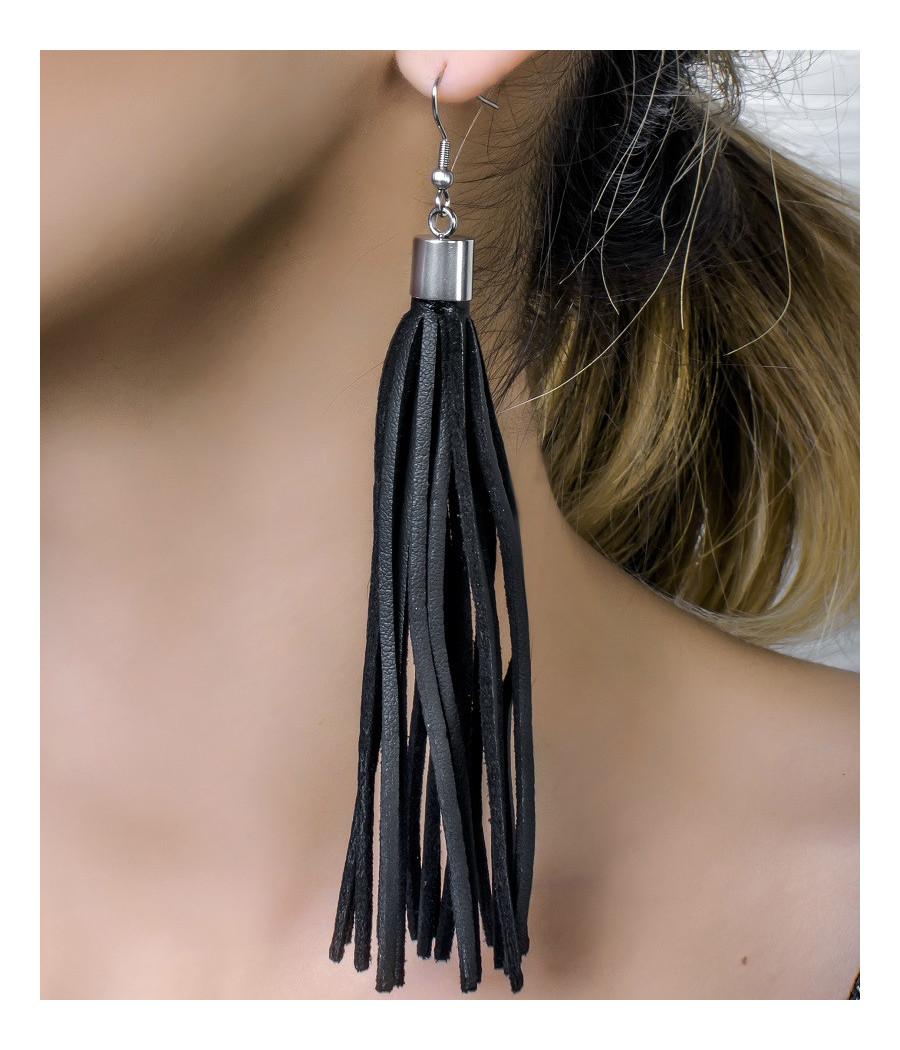 SHARON-BLACK (Earrings)