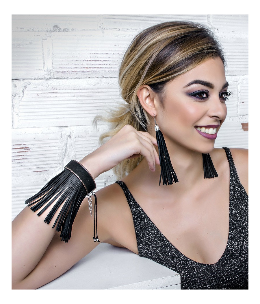 SHARON-BLACK (Earrings)