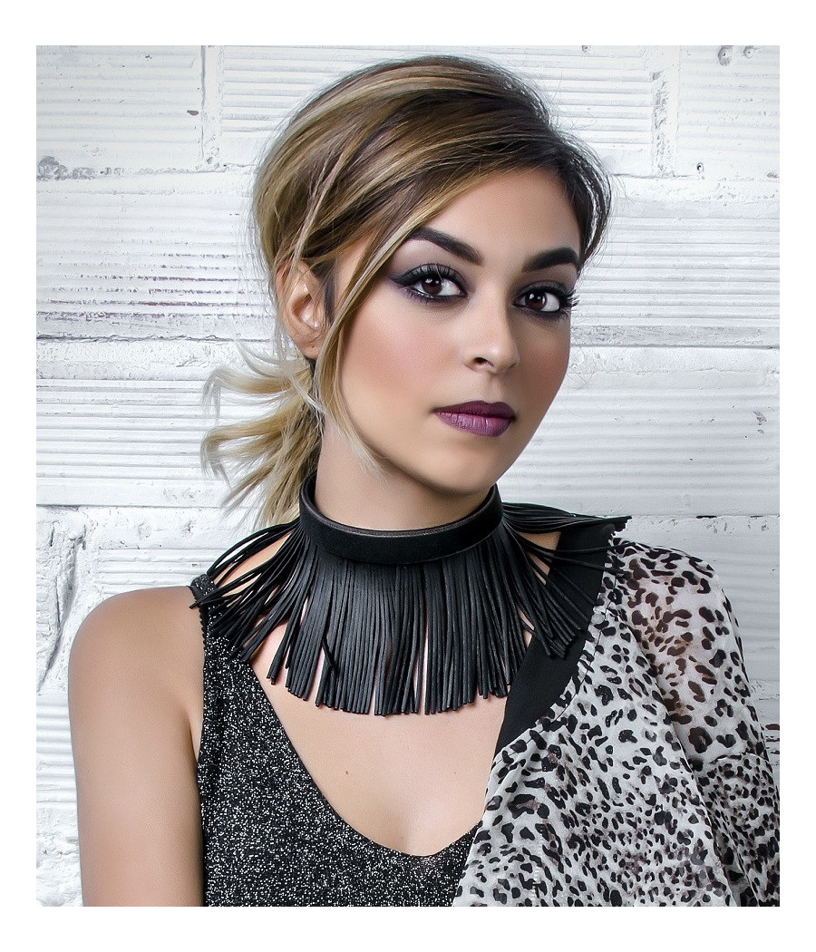 SHARON-BLACK (Choker)