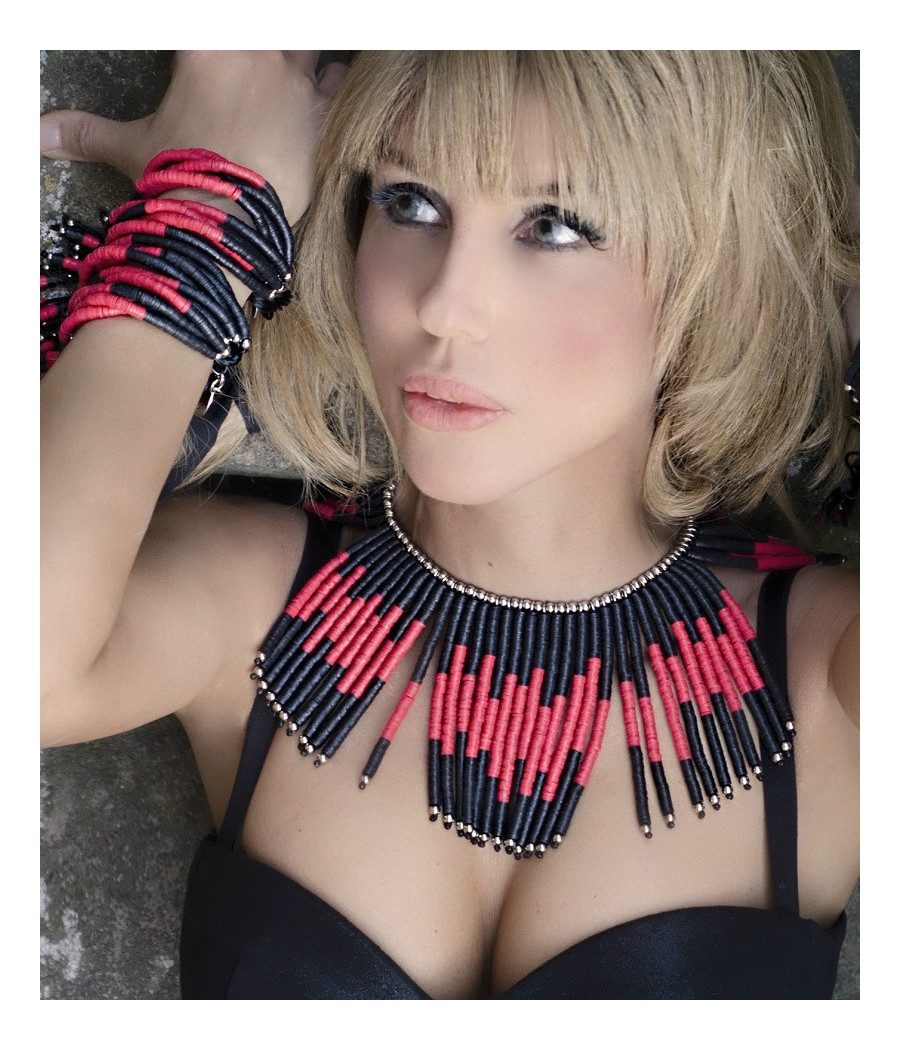 INSOLENCE BLACK & RED (Necklace) (exclusive)