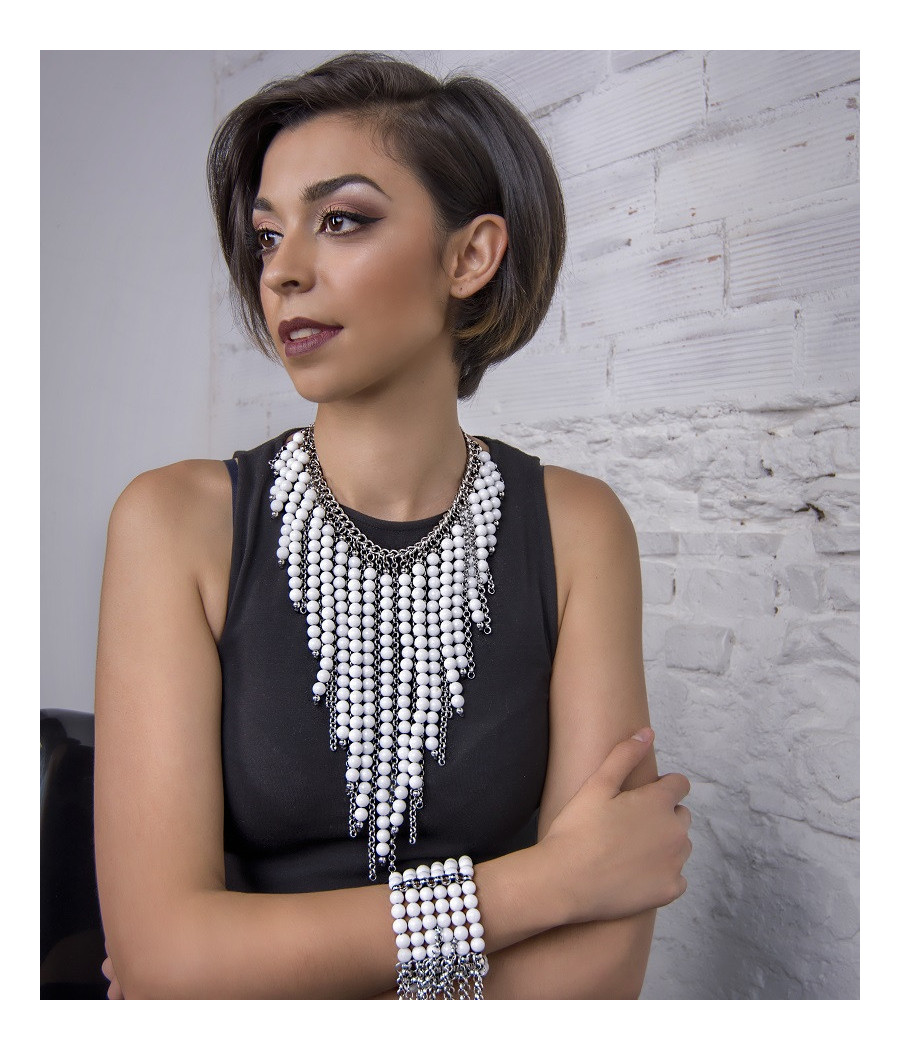 WATERFALL WHITE (Collar) (AGOTADO)