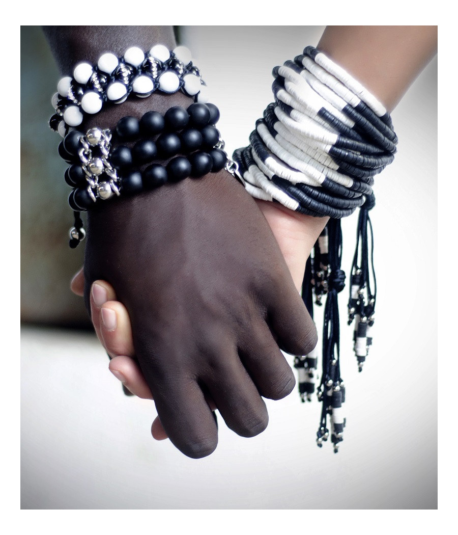 INSOLENCE  BLACK & WHITE (Bracelet) (exclusive)