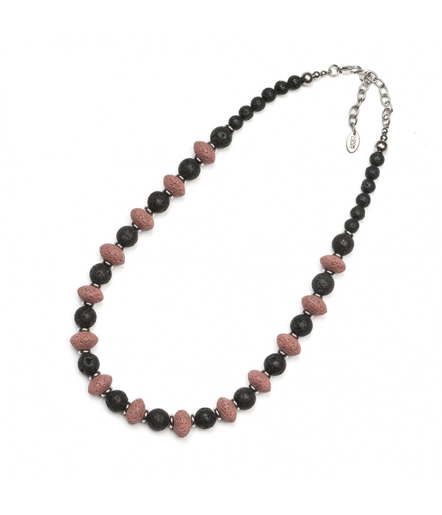 REBEL STONE - PINK (Choker)