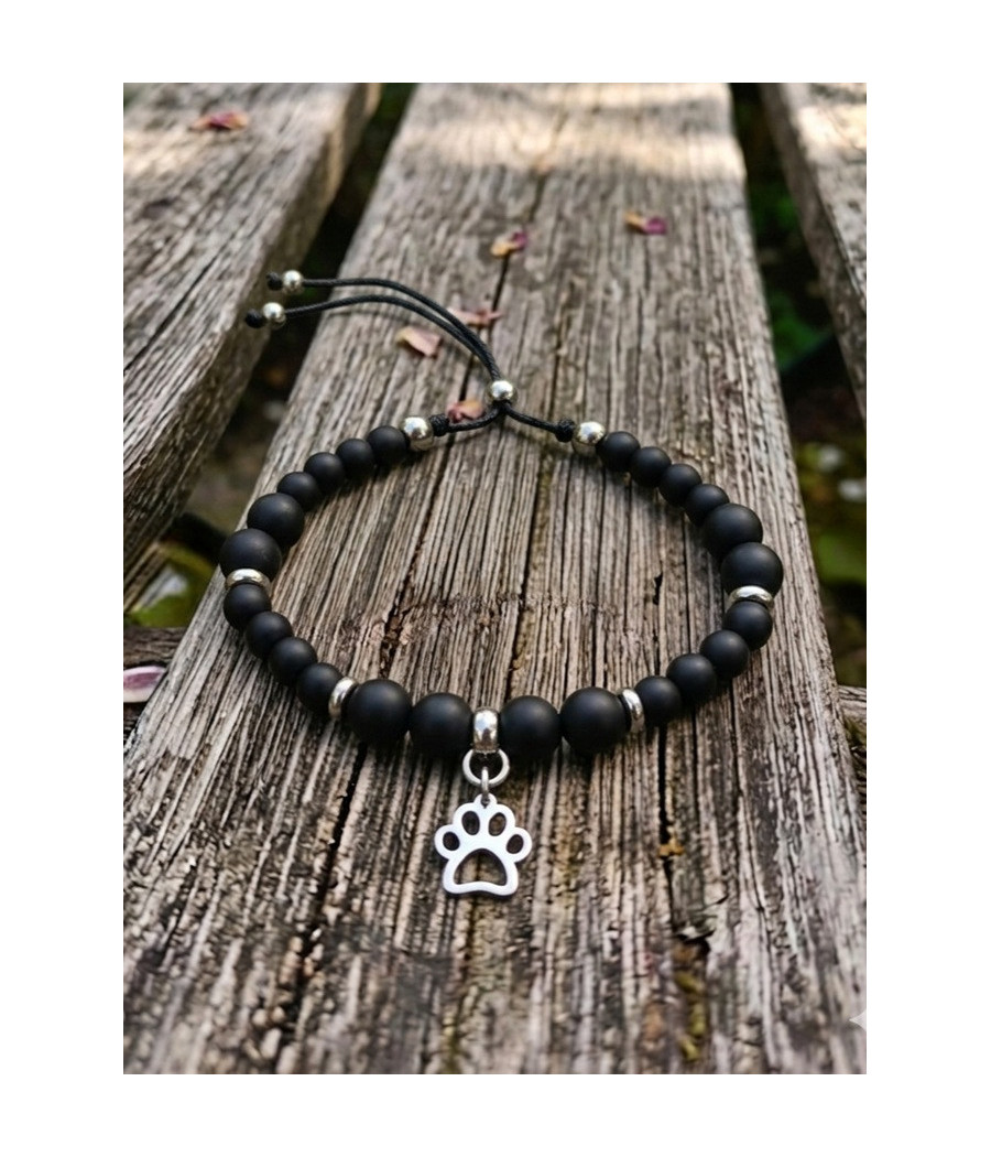 Pulsera Ónix Mate Huella