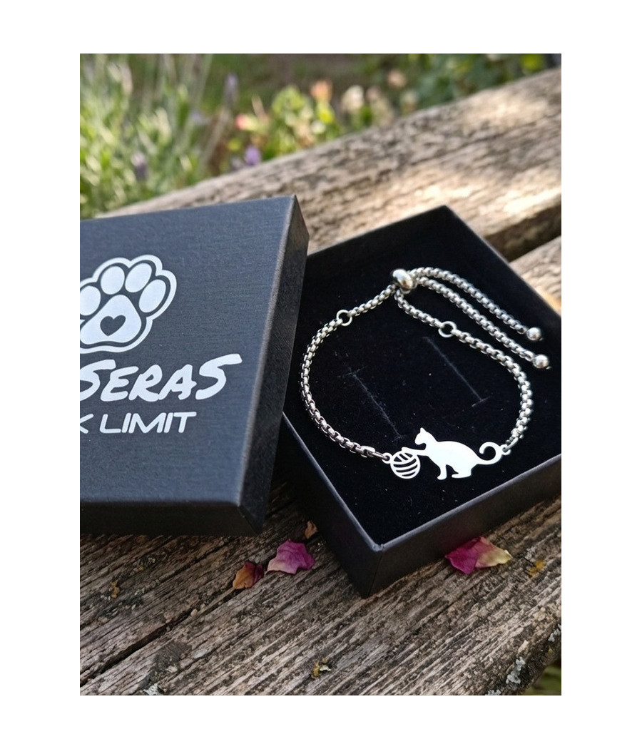 Pulsera Gatito con Pelota