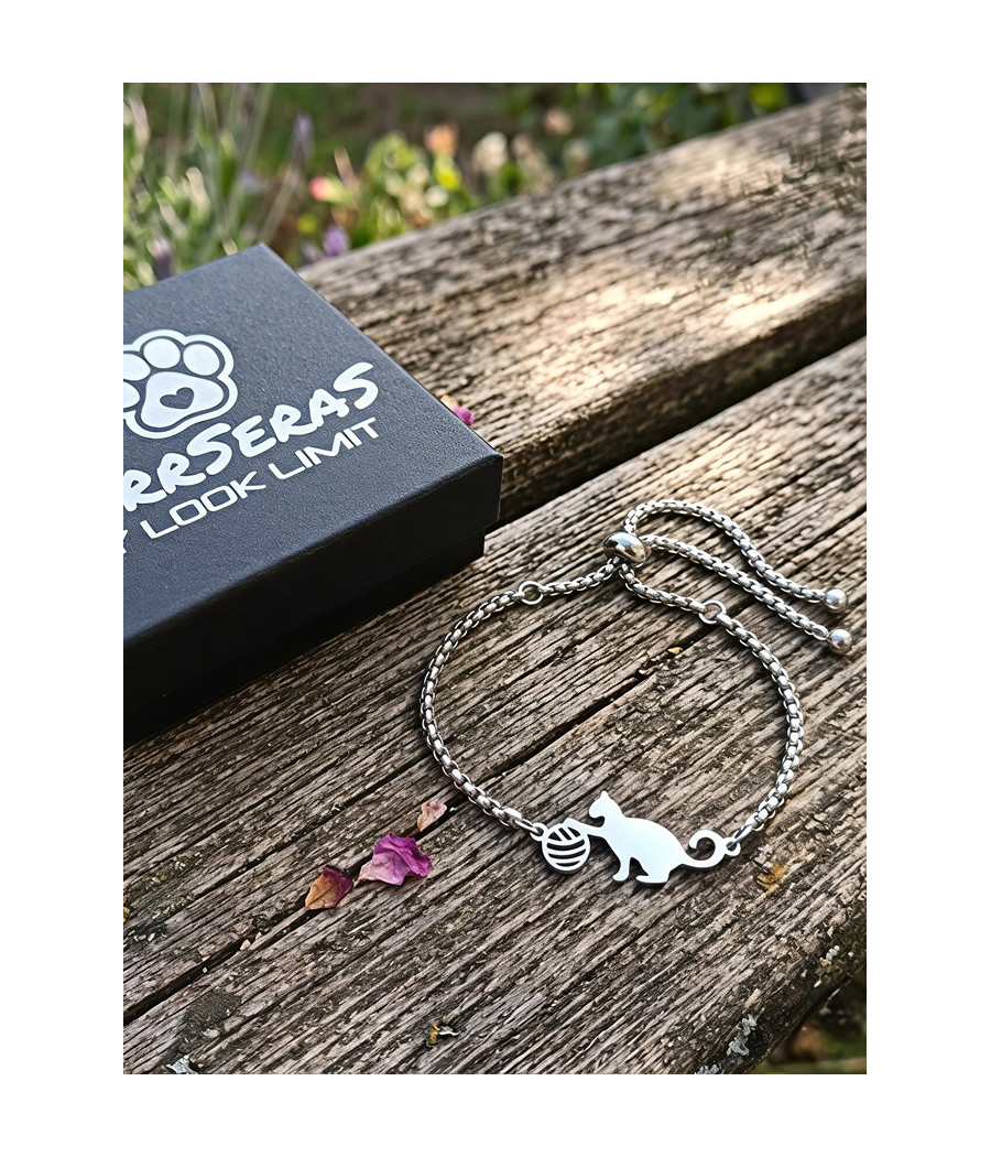 Pulsera Gatito con Pelota