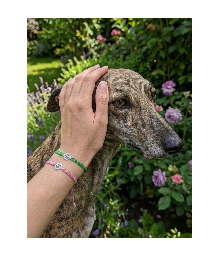 Pulsera Macramé Entrepieza Huella