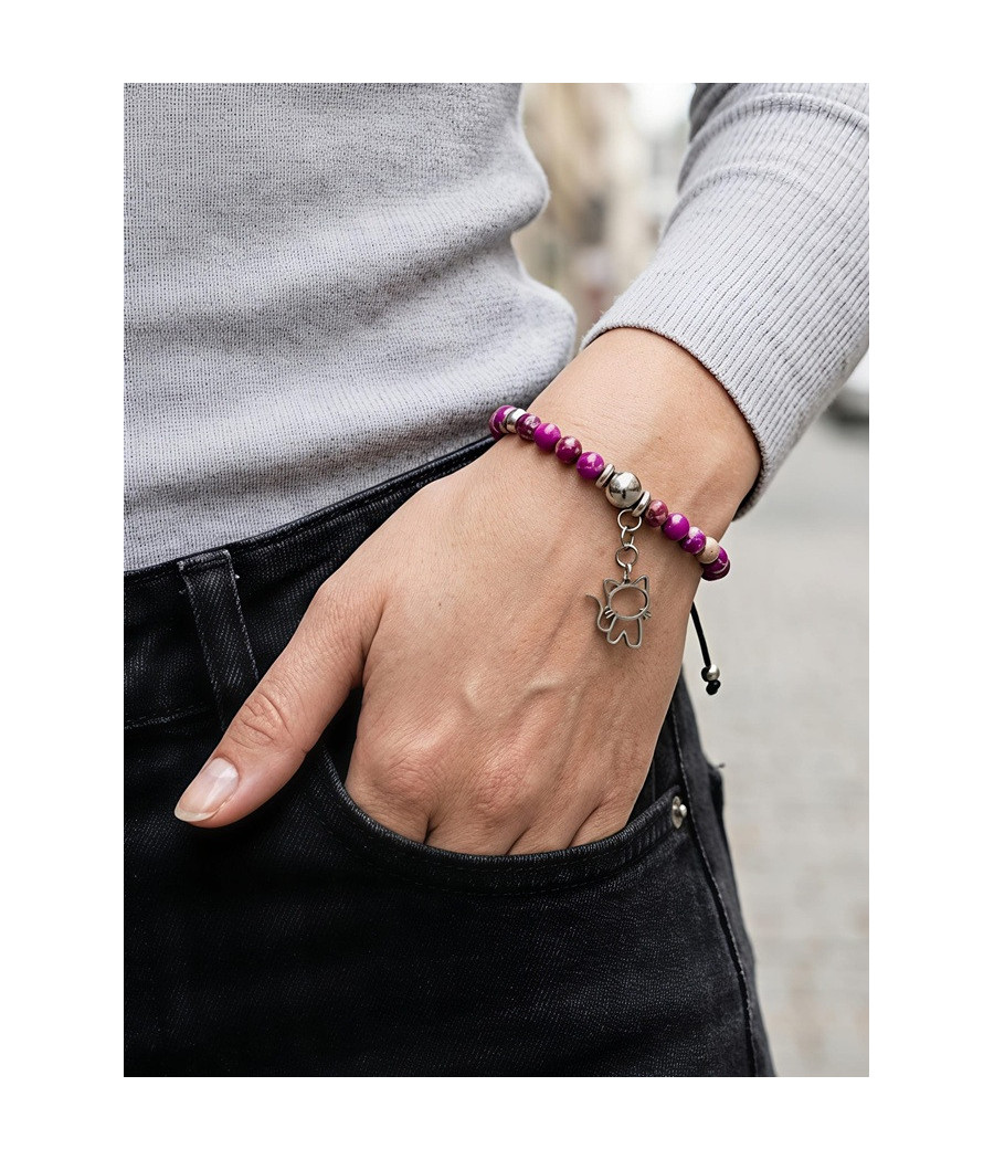 Pulsera Bigotitos Pink