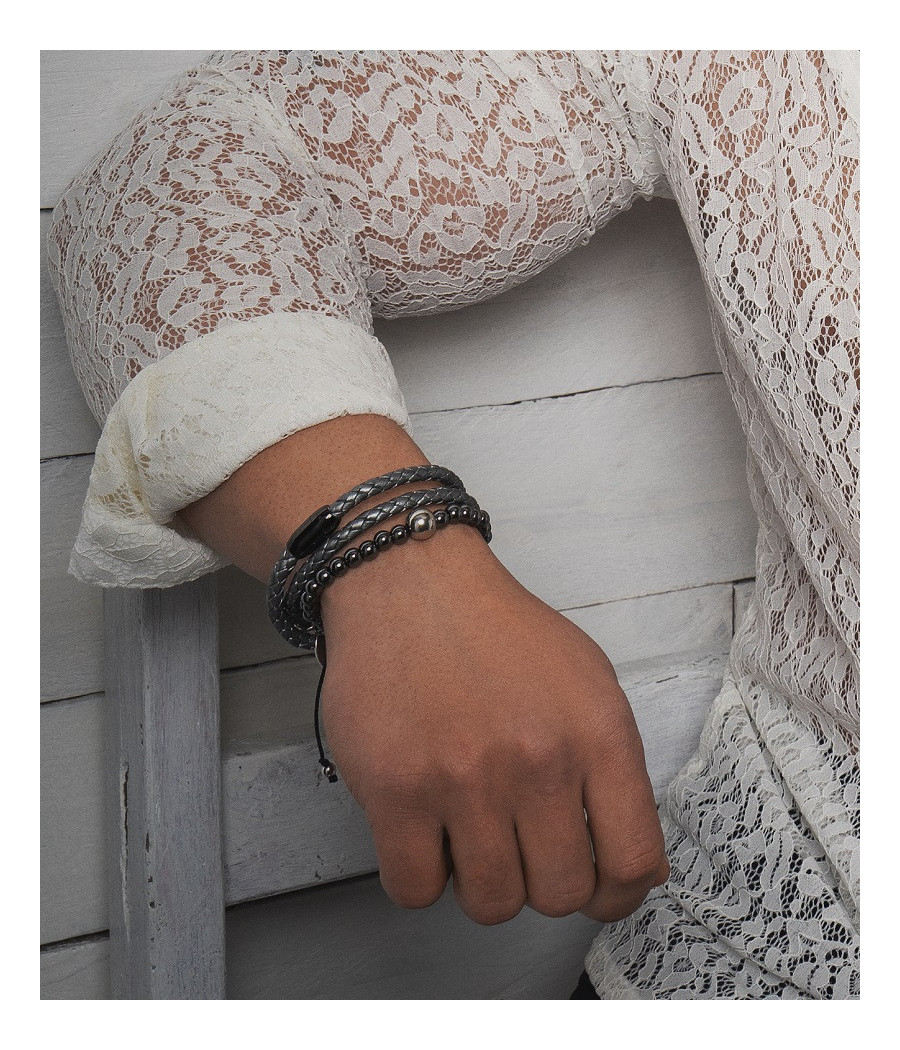 GRAY LUXE (Bracelet duo)