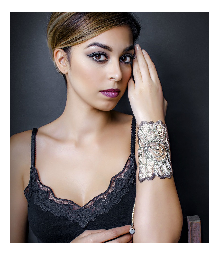 DAHLIA - BROWN (Brazalete)